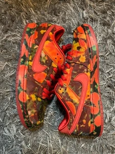 Nike SB Dunk Low x Wizard Of Oz Poppy Field Size 3Y New FZ1236-600 - Picture 1 of 9