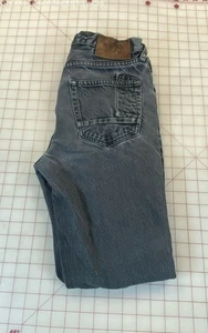 PRPS Goods Distressed Faded Black Button Fly 100% Cotton Skinny Jeans Size 30x29 - Picture 1 of 6