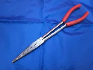 Snap-on 911ACP Needle Nose 11" Long Pliers USA New Logo S3 - Picture 1 of 16