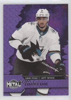 2020-21 Skybox Metal Universe Purple Spectrum /199 Evander Kane #98 - Image 1 of 2