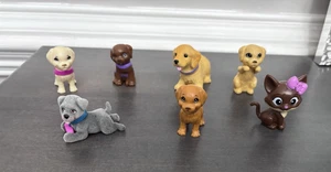 Mattel Barbie Pets Animals Puppy Dogs Cat Lot - Picture 1 of 13