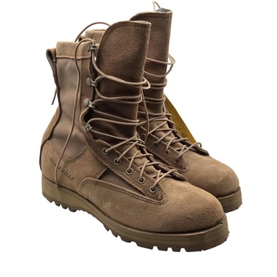 Botas Belleville Para Hombre Talla 9.5 Tostadas Militar Combate Táctico Vibram 790A Hechas en EE. UU. Foto 1 de 4