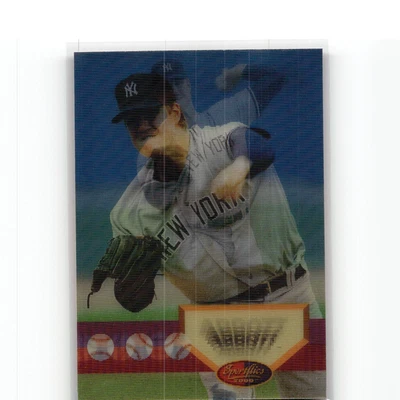 Jim Abbott New York Yankees 1994 Sportflics #138 Flint Michigan Wolverines - Image 1 of 2