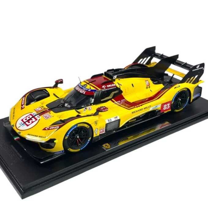 Modellino Auto Looksmart 1/18 Ferrari 499P Kubica-Ye-Hanson #83 Winner Le Man... - Immagine 1 di 4