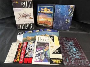 PC-8801 STAR TRADER Nihon Falcom W/Box, manual, set, Partly tested-h0711- - Picture 1 of 22