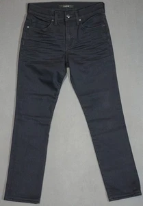 WJ11433 REALLY NICE *****JOE'S***** SLIM FIT MENS JEANS 28 (msr 28"x28.5") BLACK - Picture 1 of 6