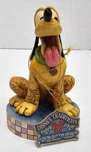 Vetrina Jim Shore Enesco Disney Tradizioni Collezione Plutone Leale - Foto 1 di 9