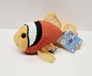 Pez payaso tomate Lil' Kinz Webkinz nuevo con etiqueta de código sin usar HS516 - Imagen 1 de 4
