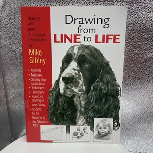 Drawing from Line to Life  Mike Sibley draw with pencil  signed limited 928/1000 - Picture 1 of 10