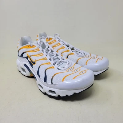 Nike Air Max Plus GS Running DV7083 100 Blanco/Azul Dorado 6.5Y Foto 1 de 4
