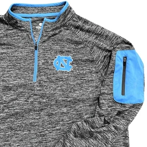 Colosseum NCAA North Carolina Tar Heels Pullover Activewear Top - Picture 1 of 9