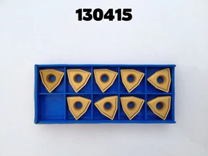 WCMX 080408 C20 NCM25P New Partial Package of 9 Korloy Tungsten Carbide Inserts - Picture 1 of 4