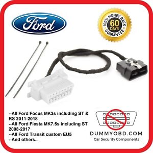 All Ford Focus 2011-2018 DUMMY OBD2 PORT anti theft burglar protection security