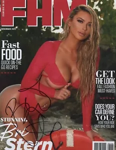 BRI STERN PLAYBOY MAXIM FHM COVER MODEL SIGNED STUNNING COVER PHOTO - Foto 1 di 1