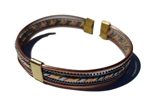 Handmade Bracelet African Twisted Copper Brass Aluminum Unisex New Made in Kenya - Picture 1 of 5