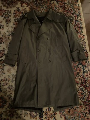 Gabardina de colección Christian Dior Monsieur para hombre forro de lana extraíble talla 44R Foto 1 de 4