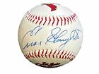 ENOS SLAUGHTER HAND SIGNED AUTO CARDINALS BASEBALL GLOBAL (GAI) AUTHENTICATED!!!