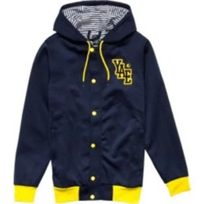 VOLCOM MEN'S ROXBURY HYDRO FULL ZIP HOODIE JACKET sz S, M, L, NAVY G5451303 - Image 1 of 3