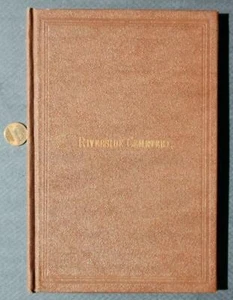 1908 Cambridge City Indiana Riverside Cemetery book Overbecks Solomon Meredith + - Picture 1 of 1