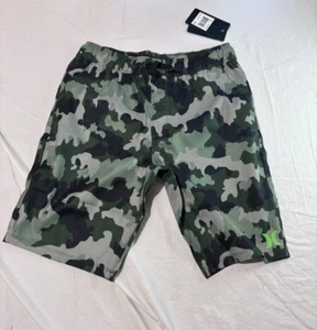Hurley Elastic Waist Camo Camouflage Board Shorts - Boys/Youth Size L - Picture 1 of 9