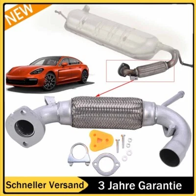 Flexrohr Flexstück Reparaturrohr passend für Smart Fortwo Cabrio 451 1.0 2007-25 - Bild 1 von 4