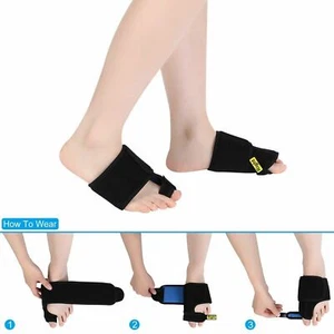 Bunion Corrector Pain Relief Big Toe Separator Silicone Straightener Orthopedic - Picture 1 of 12