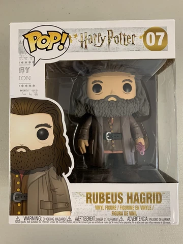 Rubeus Hagrid 07 ~ Harry Potter ~ Funko Pop Vinyl ~ 6" Inch Super Sized Cover
