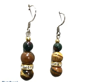 Spiritual Handmade Chakra Earrings - Beautiful and Meaningful Jewelry - Picture 1 of 4