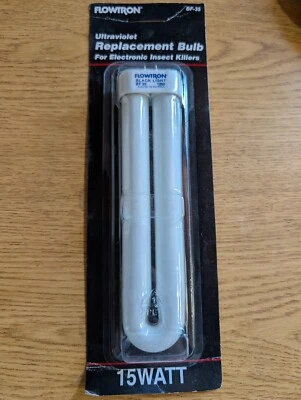 NOS - Flowtron BF-35F - 15 Watt Bug Zapper UV Light Replacement / 4 Pin - 7 3/4” - Image 1 of 2