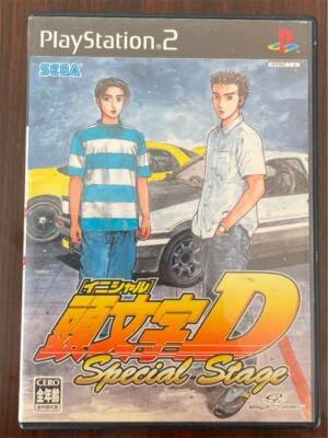 PS2 Initial D Special Stage PlayStation 2 SEGA GAMES Japan Import - Image 1 of 3