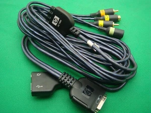 Notebook HP XC1000 ZX5000 R3000 All In One Media DC Power S-Video Output Cable - Picture 1 of 2