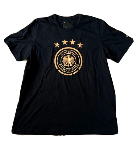 adidas Germany '22 Two Crest Mens Shirt Black HS0443 Cover