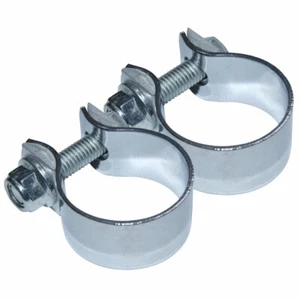 TRIUMPH CLIP SCARICO CROMATA 1 3/8 COPPIA 70-7512 - Foto 1 di 1