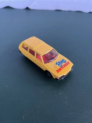 Lesney Superfast Citroen CX 1979 Team Matchbox giallo MOLTO RARO HTF - Immagine 1 di 4