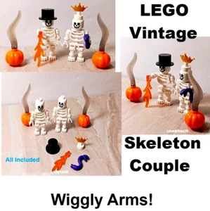 LEGO Skeleton Halloween Wedding Vintage Bride Groom Pumpkin Snake Tiara Hat - Picture 1 of 1