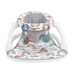 Fisher-Price Portable Baby Chair Sit-Me-Up Floor Seat with Developmental Toys... - Picture 1 of 4