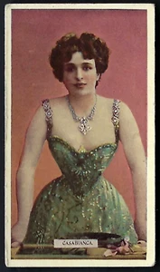 PHILLIPS - ACTRESSES, C SERIES (CARRIAGE) - #123 CASABIANCA - Picture 1 of 2
