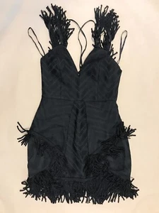 VESTIDO ALICE MCCALL LITTLE DAME NEGRO Talla REINO UNIDO 8 (130423) - Imagen 1 de 4