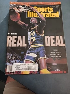 Revista Sports Illustrated Shaquille O'Neal LSU 21 de enero de 1991 primera portada - Imagen 1 de 5