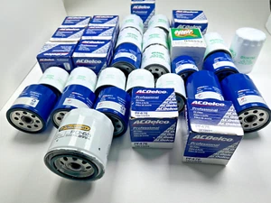 Genuine GM ACDelco Engine Oil Filter Oil Filter lot CAR - Picture 1 of 10