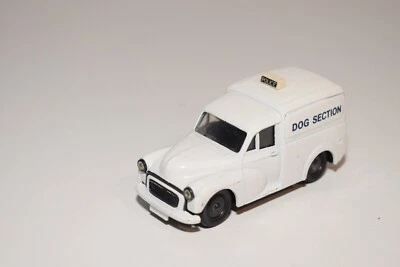 A71 1:43 CORGI TOYS MORRIS MINOR VAN POLICÍA PERRO SECCIÓN EXCELENTE ESTADO - Imagen 1 de 4