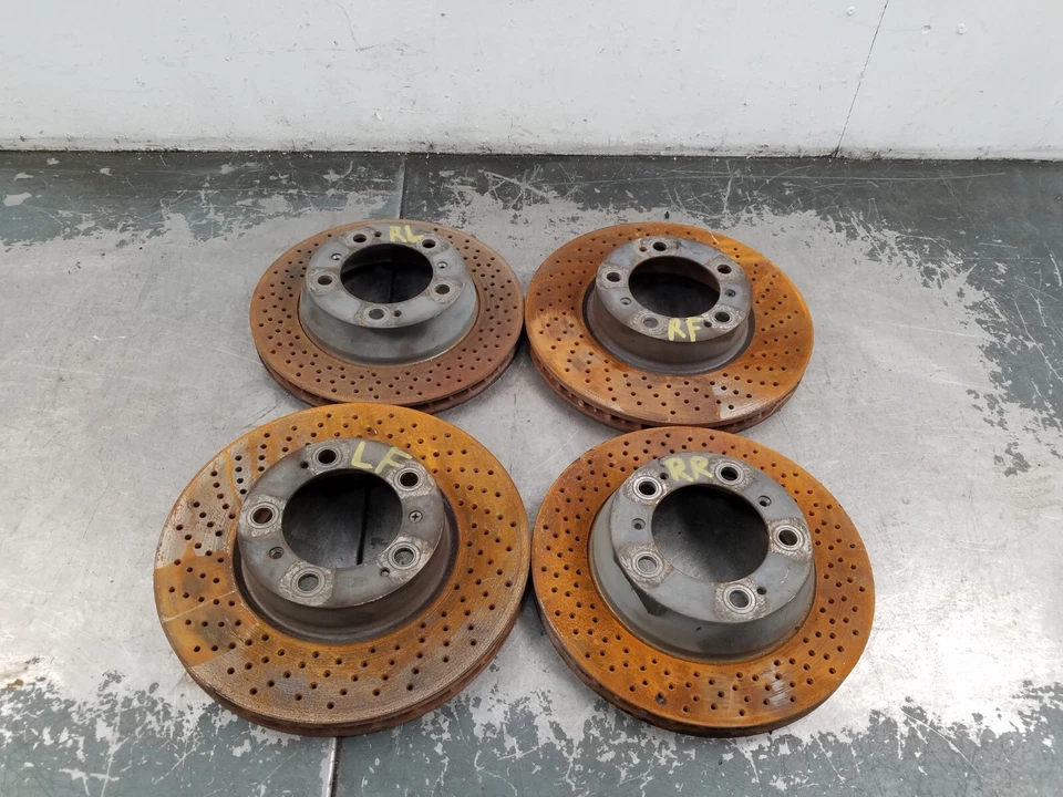 Комплект тормозных роторов 2006 Porsche Cayman S 987 #3317 P1 - Изображение 1 из 4