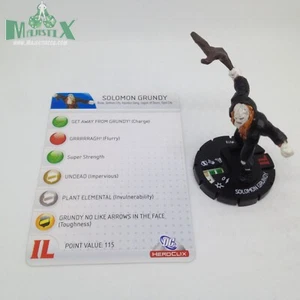 Heroclix Arkham Asylum set Solomon Grundy #018 Uncommon figure w/card! - Picture 1 of 1