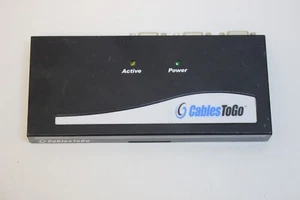 Cables TO GO Model 29550 2 VGA Video Splitter Extender 2 Ports - Picture 1 of 5