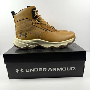 Under Armour UA Stellar G2 6" Tactical Boot Mens 12 Brown 3025578-200 - Picture 1 of 10