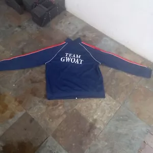 CLARESSA GWOAT SHIELDS Team Gwoat ATHLETIC EXERCISE GYM WORKOUT JACKET Size L - Picture 1 of 13