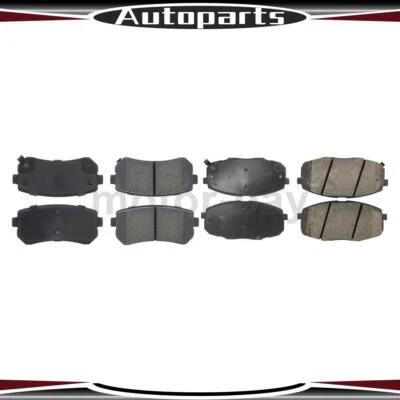 Pastillas de freno delanteras traseras de cerámica para Kia Forte Koup 2010 2011 2012 2013 Foto 1 de 4