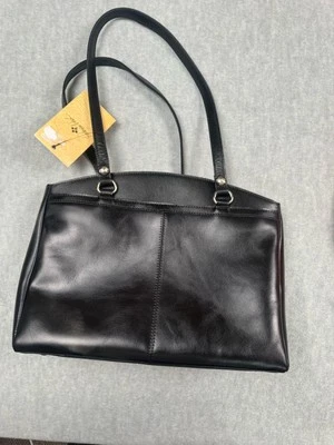 Patricia Nash  Poppy Tote/Shoulder bag Black Heritage Collection Leather New/tag - Image 1 of 4