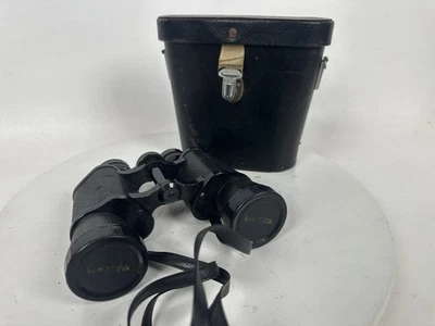 Vintage Wuest H-19 Binoculars 8x40 Field 6.5 Triple Tested Coated TT No 7-82272 - Image 1 of 4