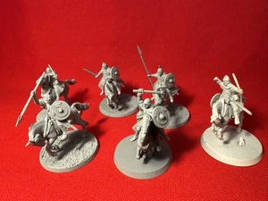6 Riders Of Rohan Full Set Lord Of The Rings Warhammer Games Workshop (ROR1) - Picture 1 of 9